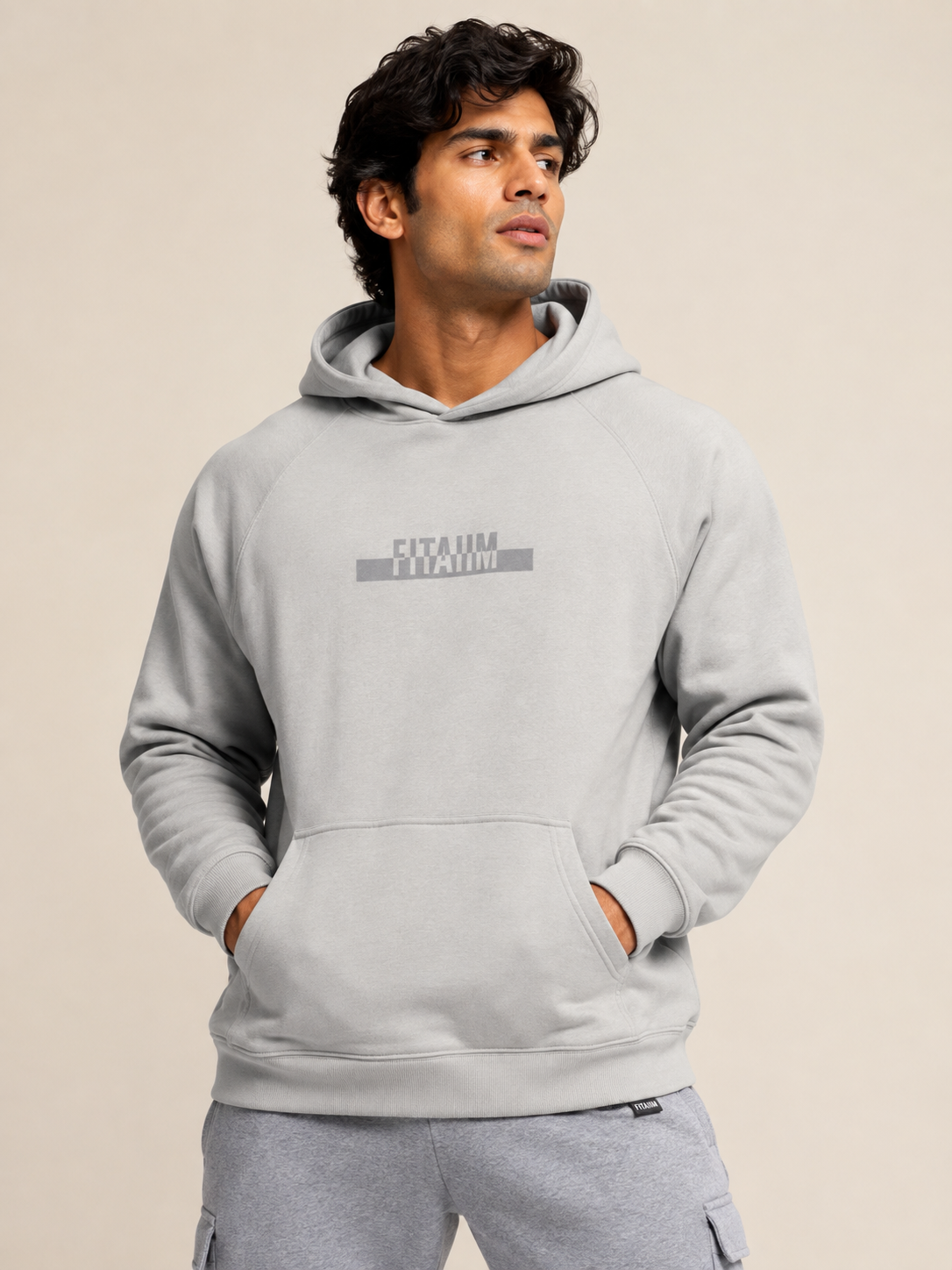 Power Hoodie Grey - Fitaiim