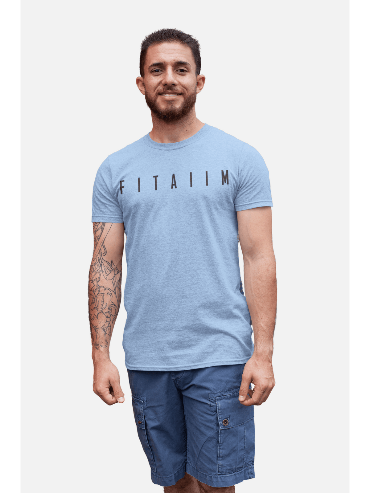Arrival T-Shirt Baby Blue - Fitaiim