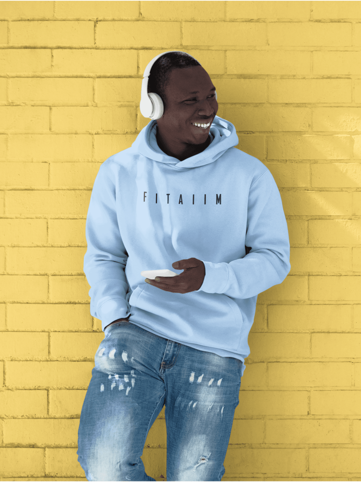 Arrival Hoodie Baby Blue - Fitaiim