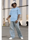 Arrival Oversized T-Shirt Baby Blue - Fitaiim