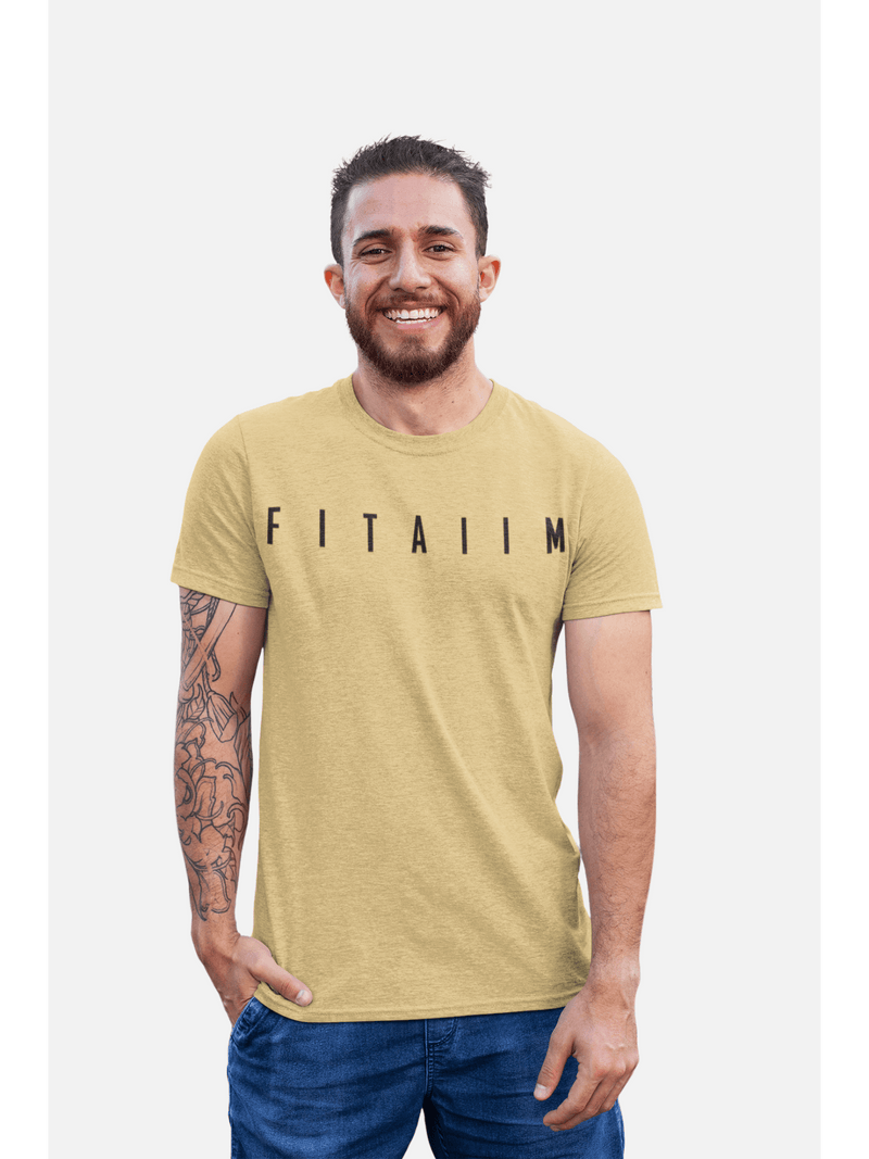 Arrival Supima T-Shirt Beige - Fitaiim