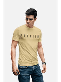 Arrival T-Shirt Beige - Fitaiim