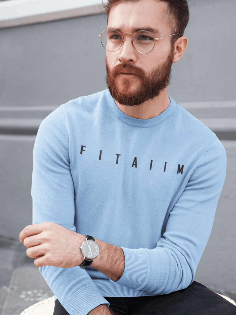 Arrival Sweatshirt Baby Blue - Fitaiim