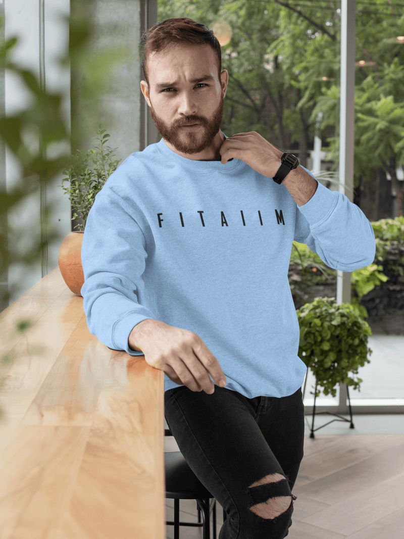 Arrival Sweatshirt Baby Blue - Fitaiim