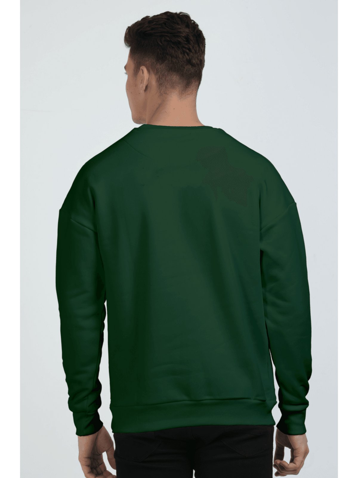 Arrival Oversized Sweatshirt Bottle Green - Fitaiim