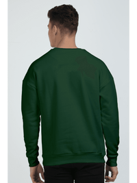Arrival Oversized Sweatshirt Bottle Green - Fitaiim