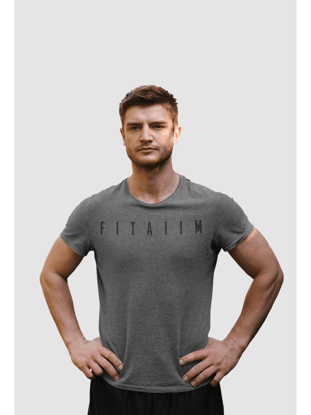Arrival T-Shirt Charcoal Grey - Fitaiim