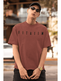 Arrival Oversized T-Shirt Coral - Fitaiim