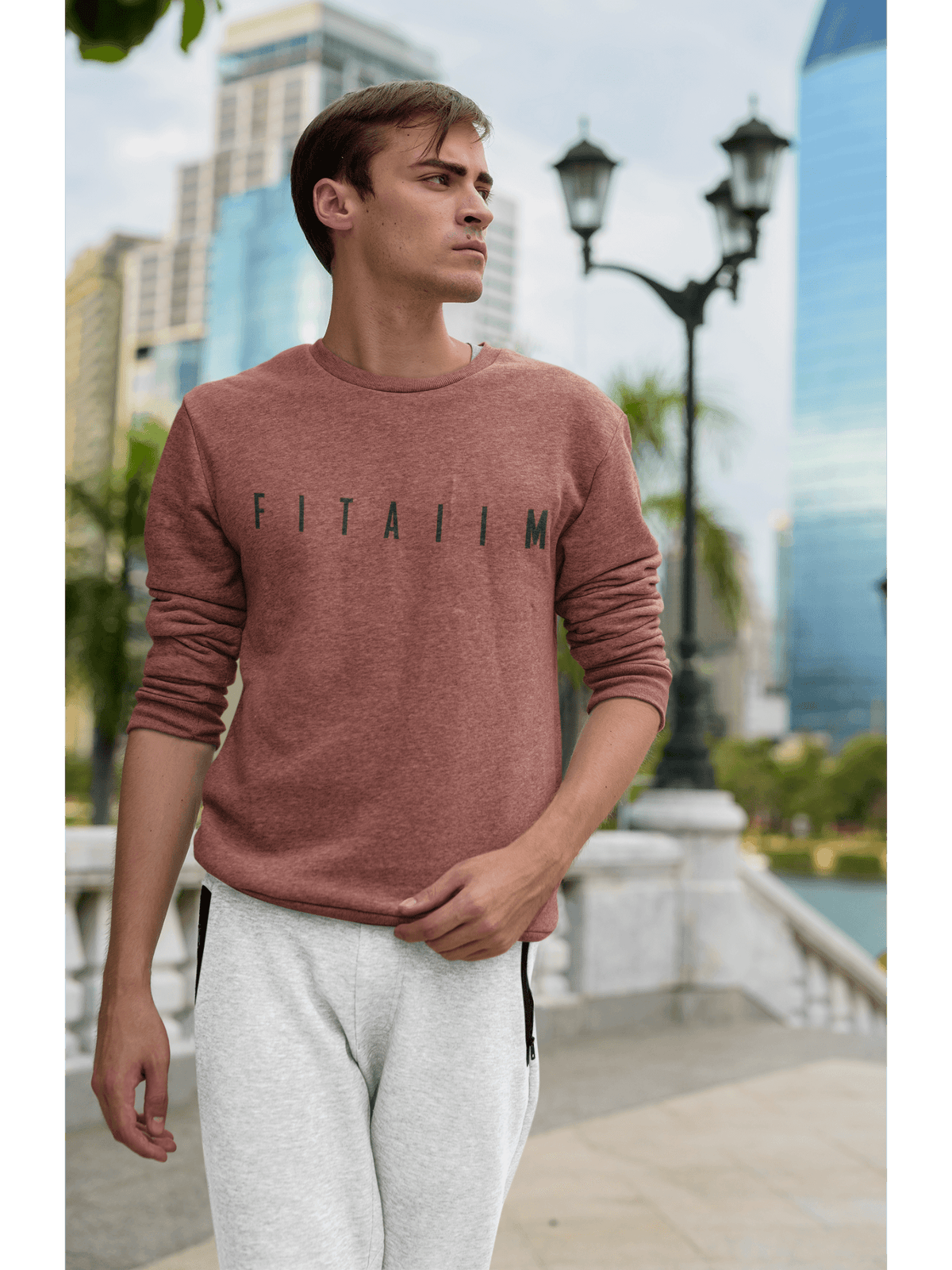 Arrival Sweatshirt Coral - Fitaiim