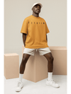 Arrival Oversized T-Shirt Golden Yellow - Fitaiim