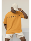Arrival Oversized T-Shirt Golden Yellow - Fitaiim