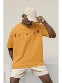 Arrival Oversized T-Shirt Golden Yellow - Fitaiim