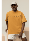 Arrival Oversized T-Shirt Golden Yellow - Fitaiim