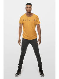 Arrival T-Shirt Golden Yellow - Fitaiim
