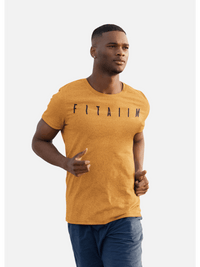 Arrival T-Shirt Golden Yellow - Fitaiim