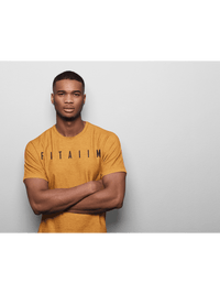 Arrival T-Shirt Golden Yellow - Fitaiim