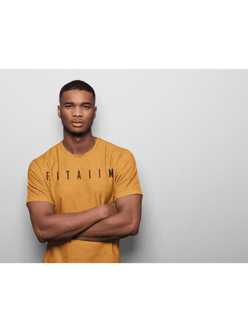 Arrival T-Shirt Golden Yellow - Fitaiim