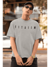 Arrival Oversized T-Shirt Grey - Fitaiim