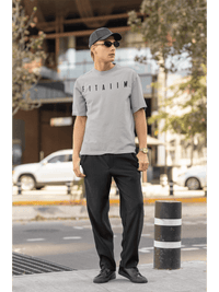 Arrival Oversized T-Shirt Grey - Fitaiim