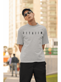 Arrival Oversized T-Shirt Grey - Fitaiim