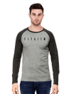 Arrival Raglan Full Sleeve T-Shirt Grey - Fitaiim