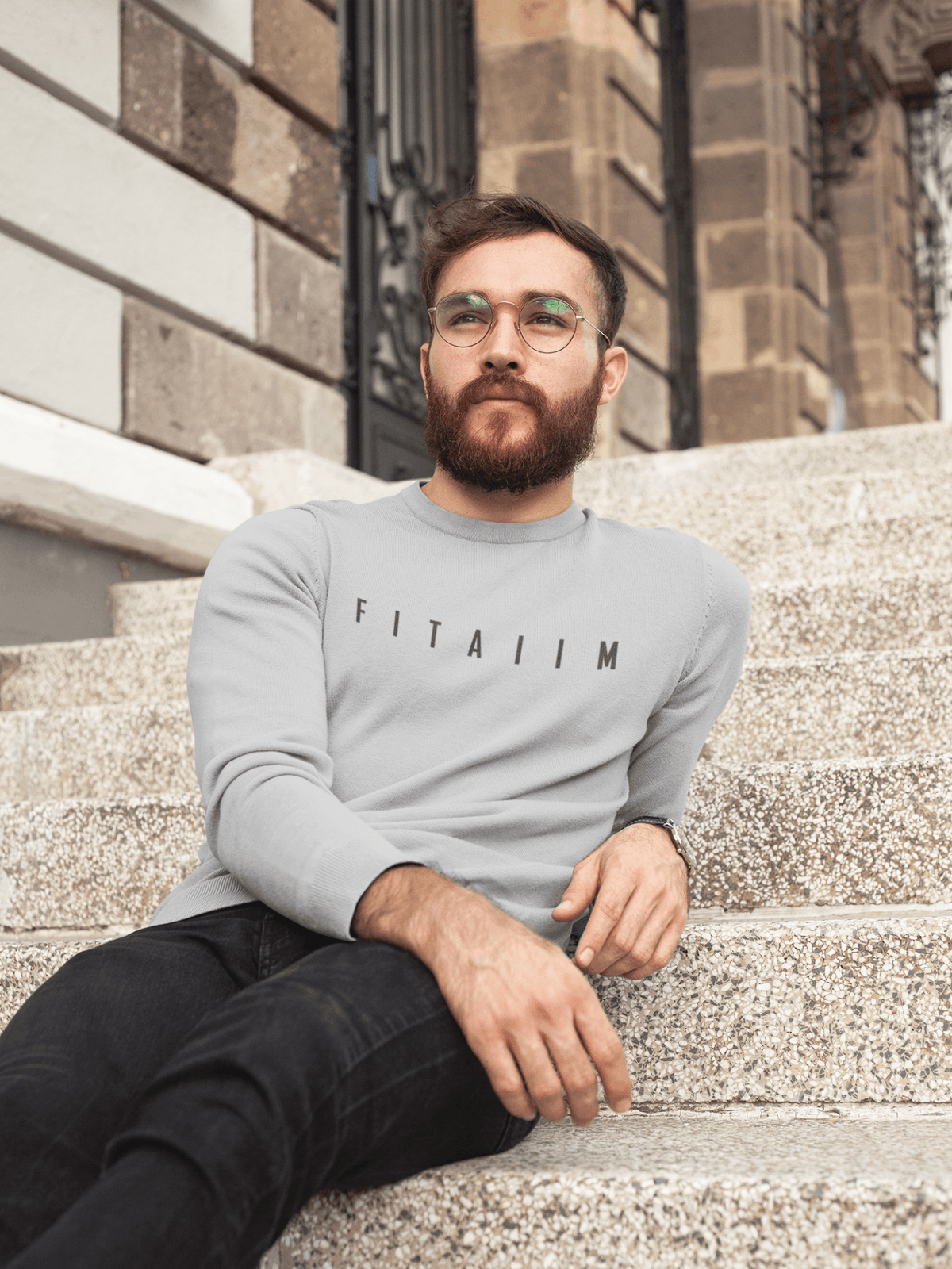 Arrival Sweatshirt Grey - Fitaiim