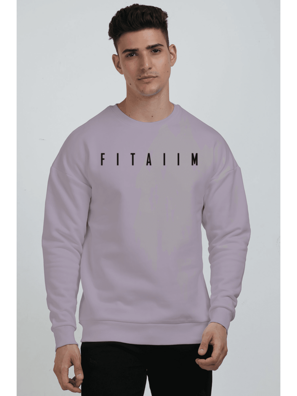 Arrival Oversized Sweatshirt Lavender - Fitaiim
