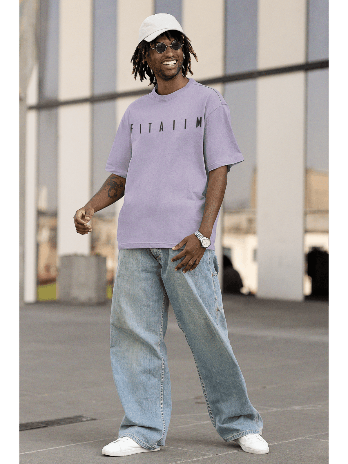 Arrival Oversized T-Shirt Lavender - Fitaiim