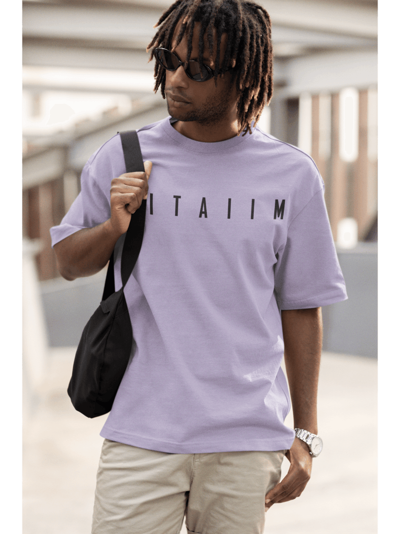 Arrival Oversized T-Shirt Lavender - Fitaiim