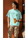 Arrival Oversized T-Shirt Mint - Fitaiim