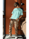 Arrival Oversized T-Shirt Mint - Fitaiim