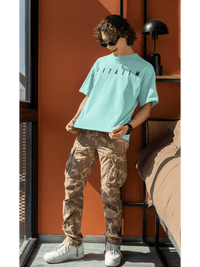 Arrival Oversized T-Shirt Mint - Fitaiim