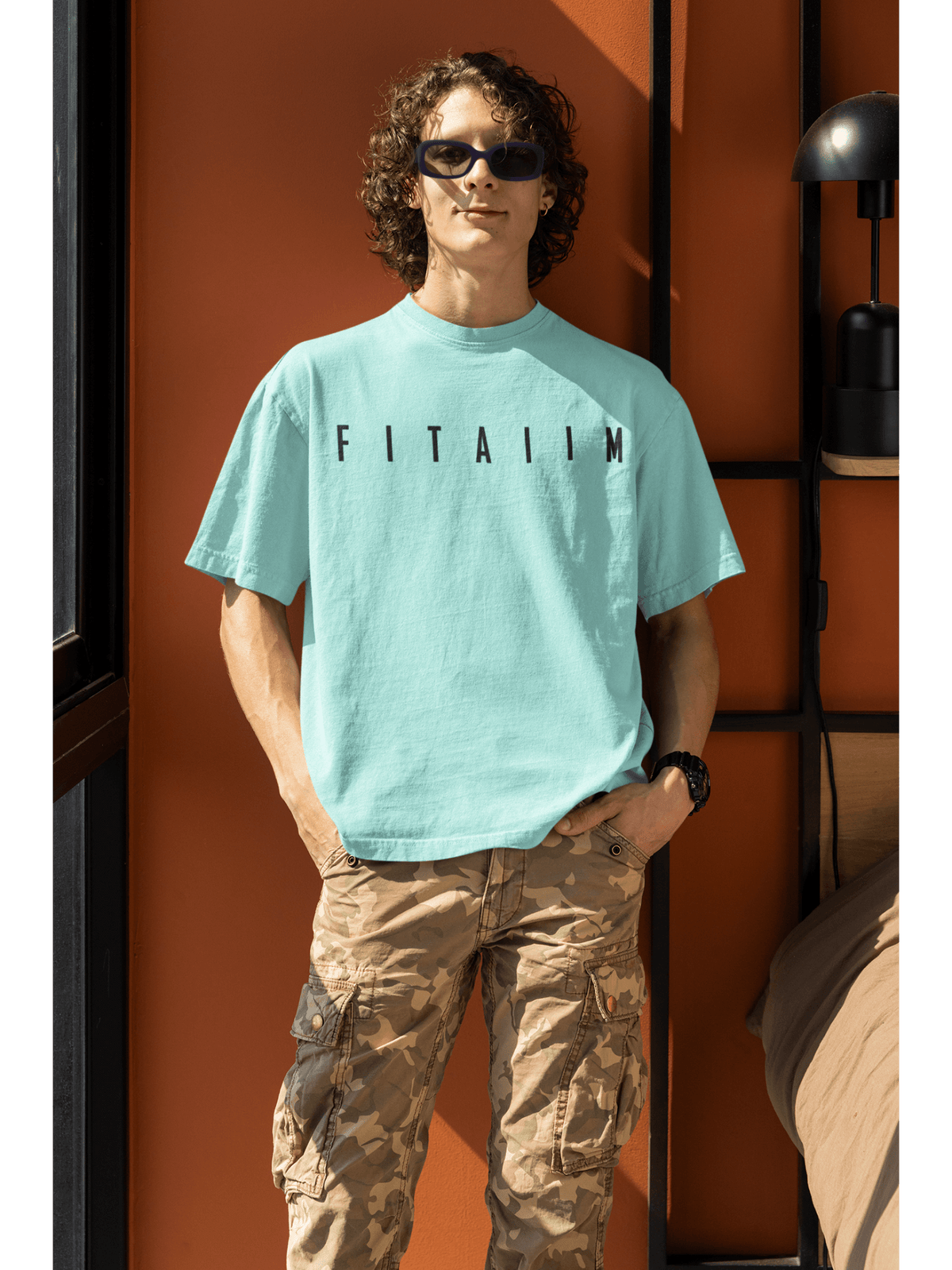 Arrival Oversized T-Shirt Mint - Fitaiim