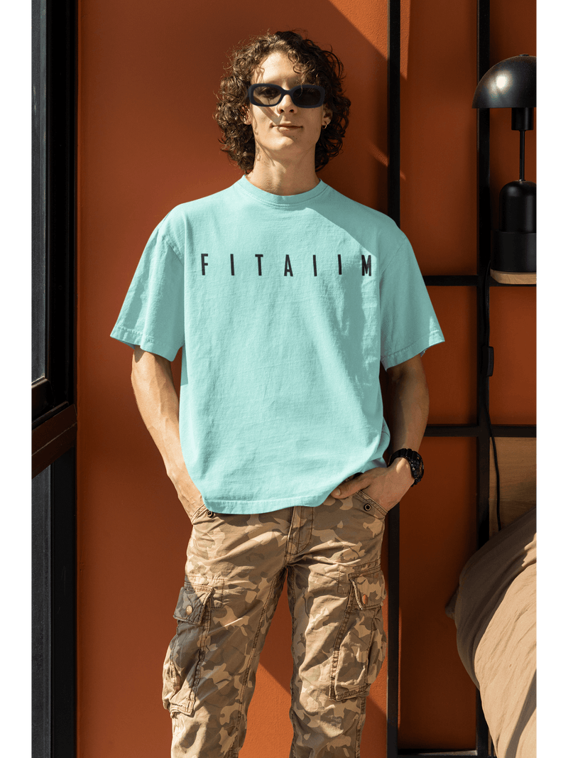 Arrival Oversized T-Shirt Mint - Fitaiim
