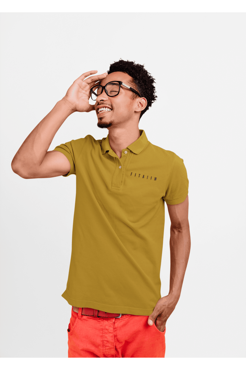 Arrival Polo T-Shirt Mustard - Fitaiim
