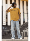 Arrival Oversized T-Shirt Mustard Yellow - Fitaiim