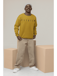 Arrival Sweatshirt Mustard Yellow - Fitaiim