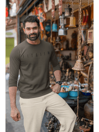 Arrival Sweatshirt Olive Green - Fitaiim