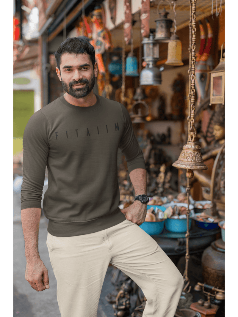 Arrival Sweatshirt Olive Green - Fitaiim