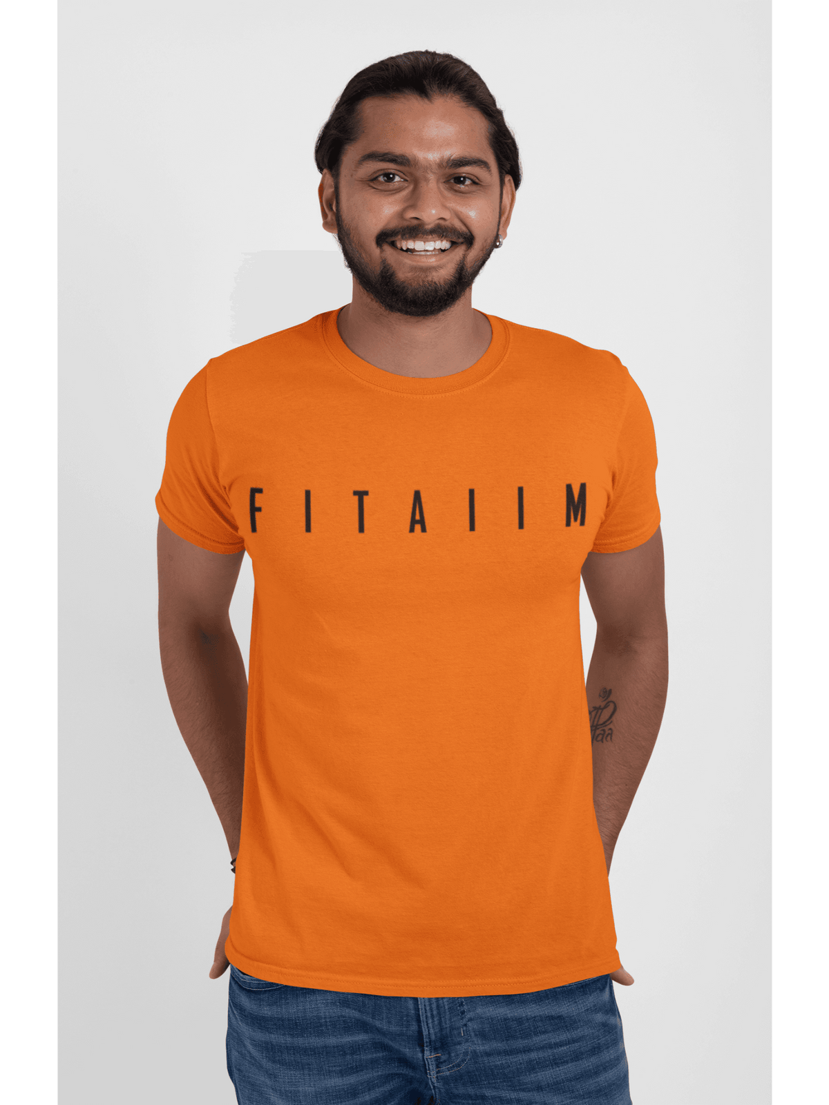 Arrival T-Shirt Orange - Fitaiim