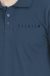 Arrival Polo T-Shirt Petrol Blue - Fitaiim