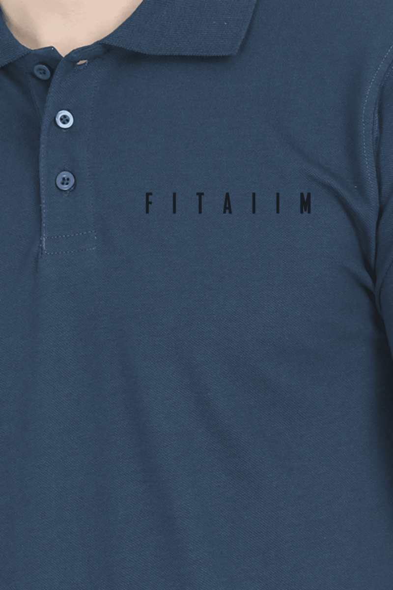 Arrival Polo T-Shirt Petrol Blue - Fitaiim