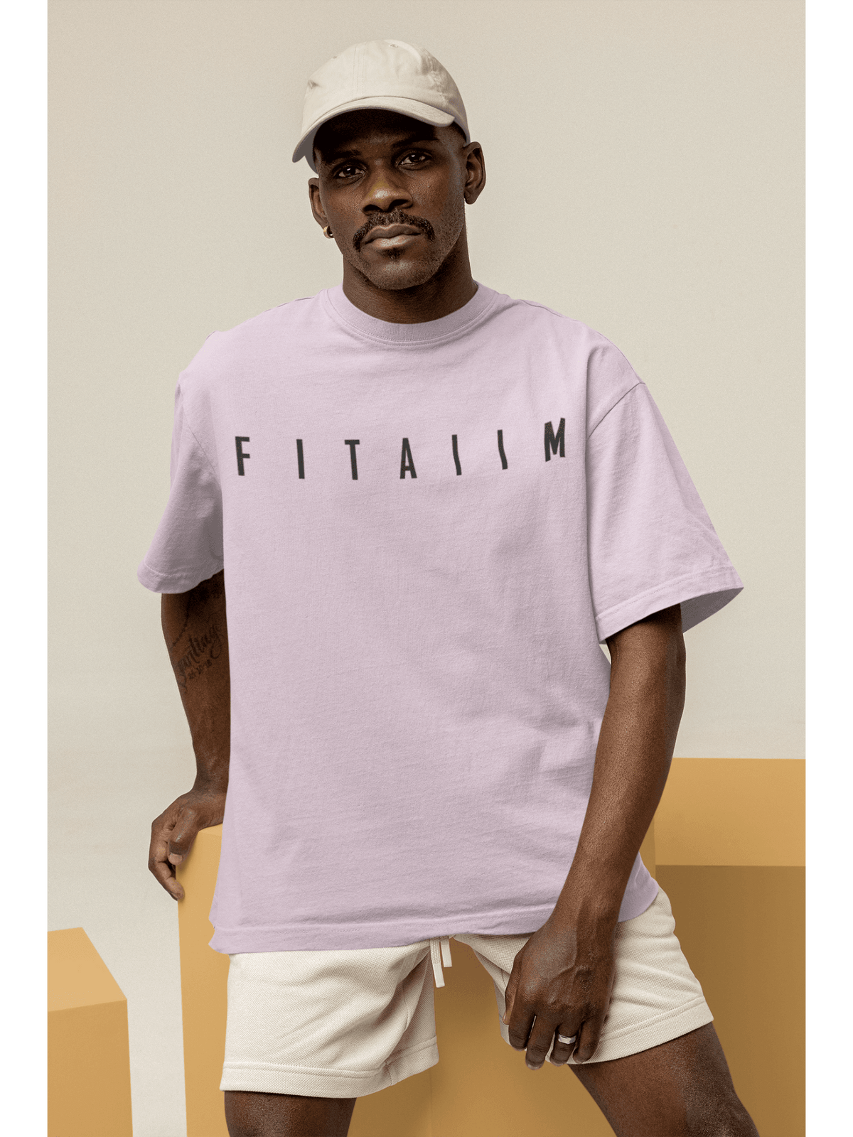Arrival Oversized T-Shirt Pink - Fitaiim