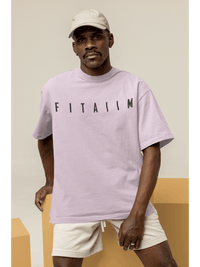 Arrival Oversized T-Shirt Pink - Fitaiim
