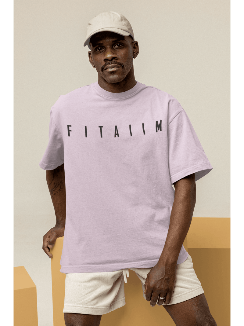 Arrival Oversized T-Shirt Pink - Fitaiim