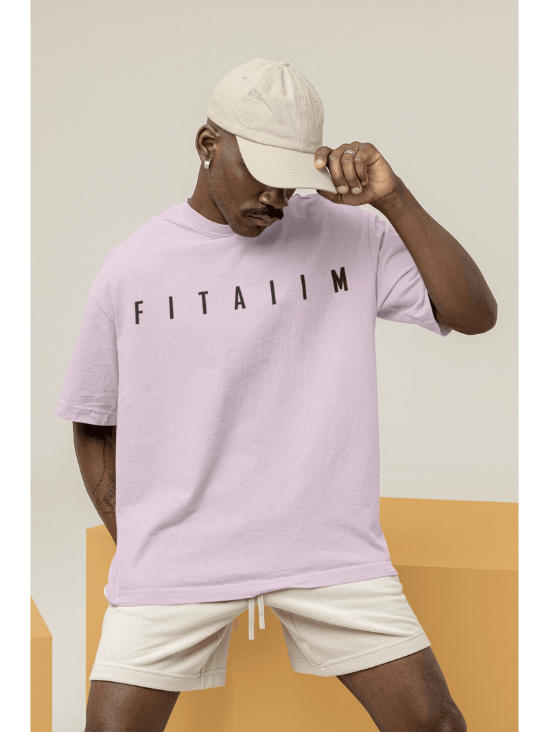 Arrival Oversized T-Shirt Pink - Fitaiim
