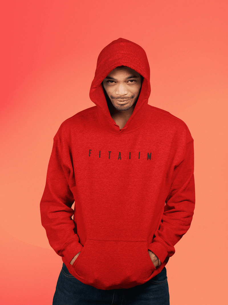 Arrival Hoodie Red - Fitaiim