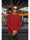 Arrival Round Neck Full Sleeve T-Shirt Red - Fitaiim