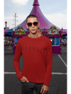 Arrival Round Neck Full Sleeve T-Shirt Red - Fitaiim