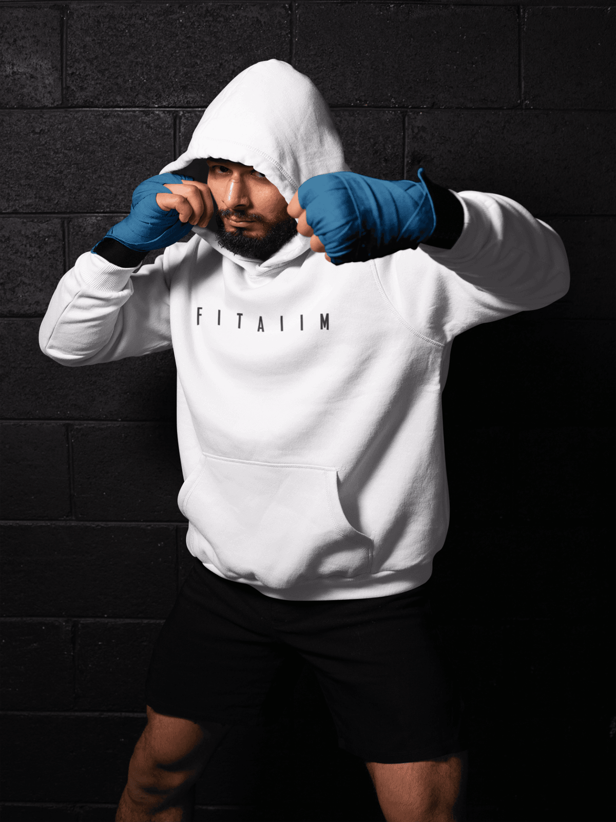 Arrival Hoodie White - Fitaiim